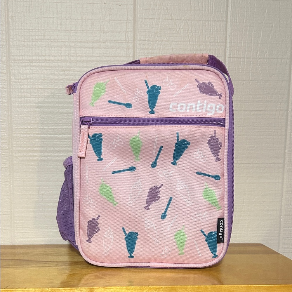 Contigo Pink and Purple Kids Snack Bag